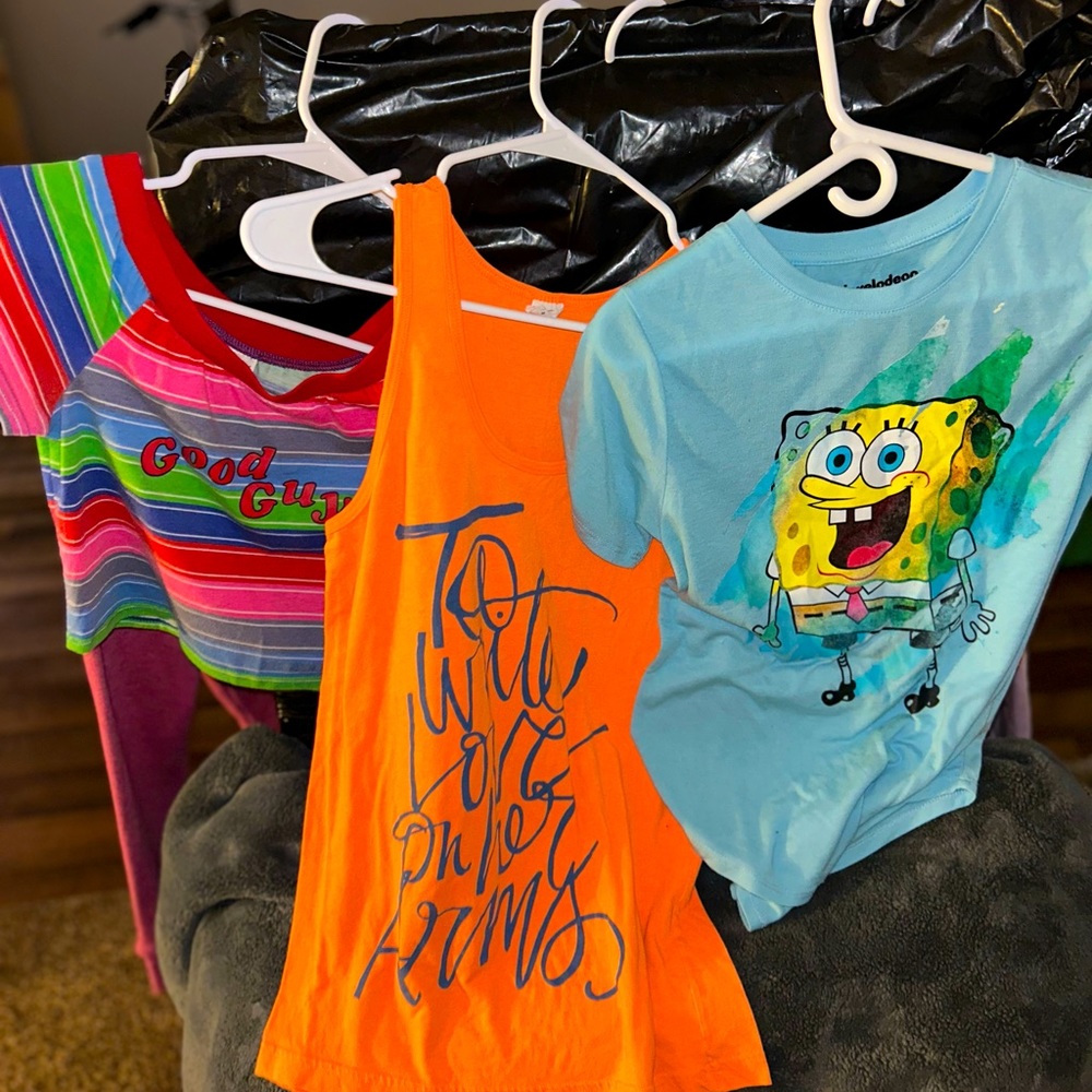 Lot of juniors tops